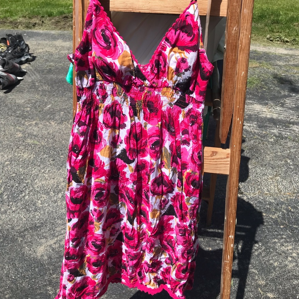 Rose summer dress